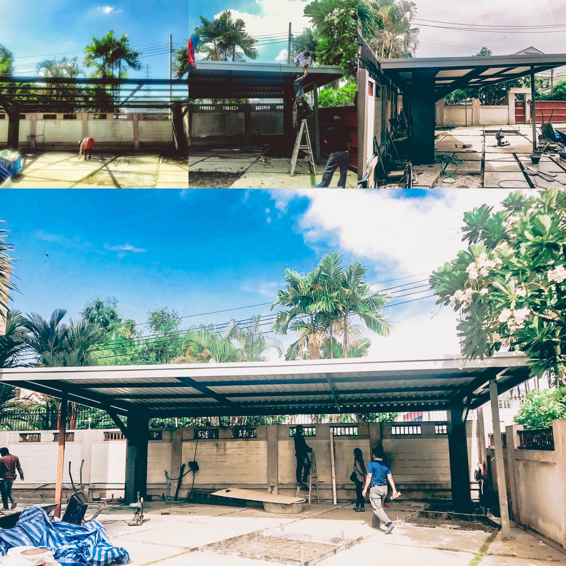 งานหลังคาเสริม