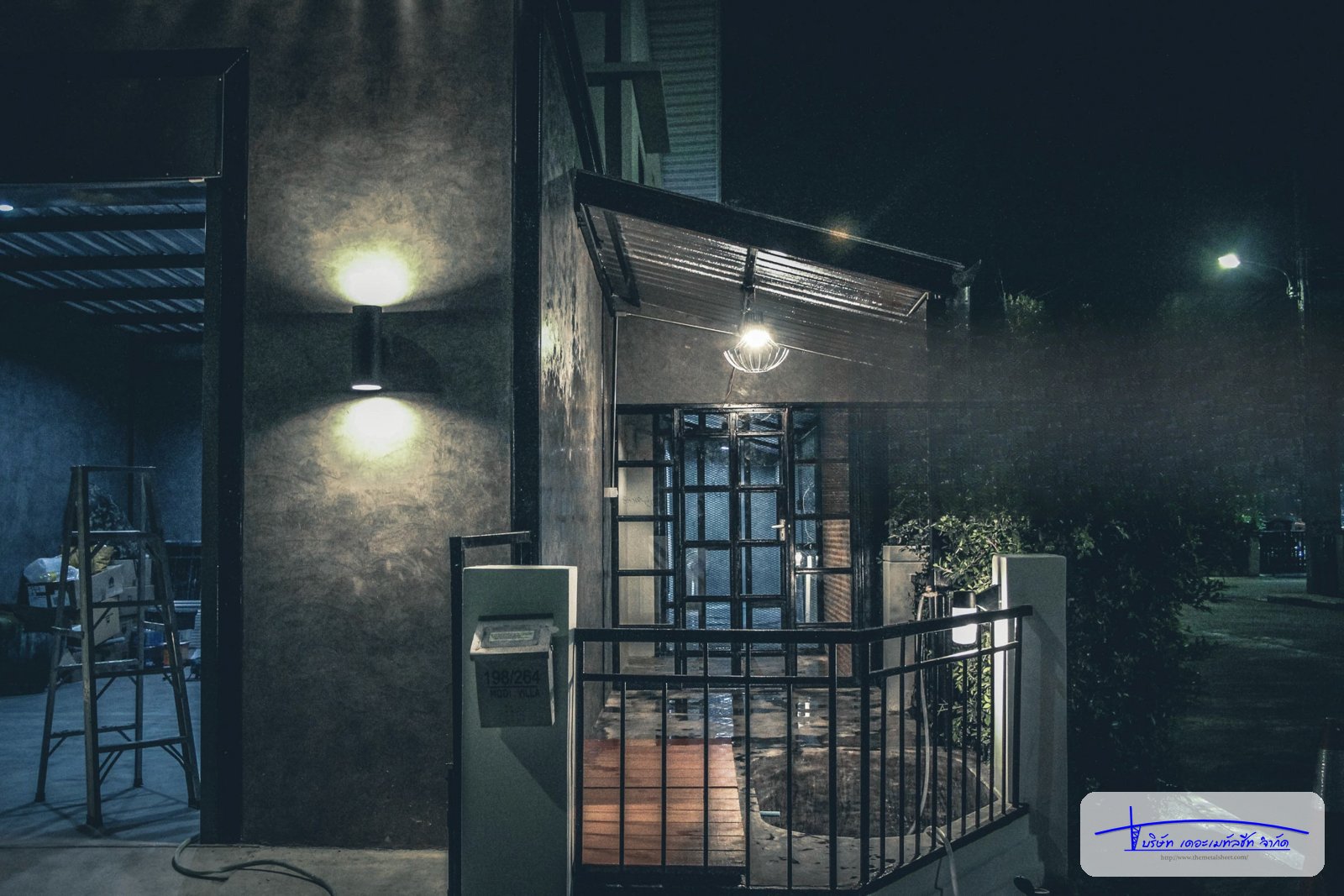 Loft住宅钢工程+雨棚